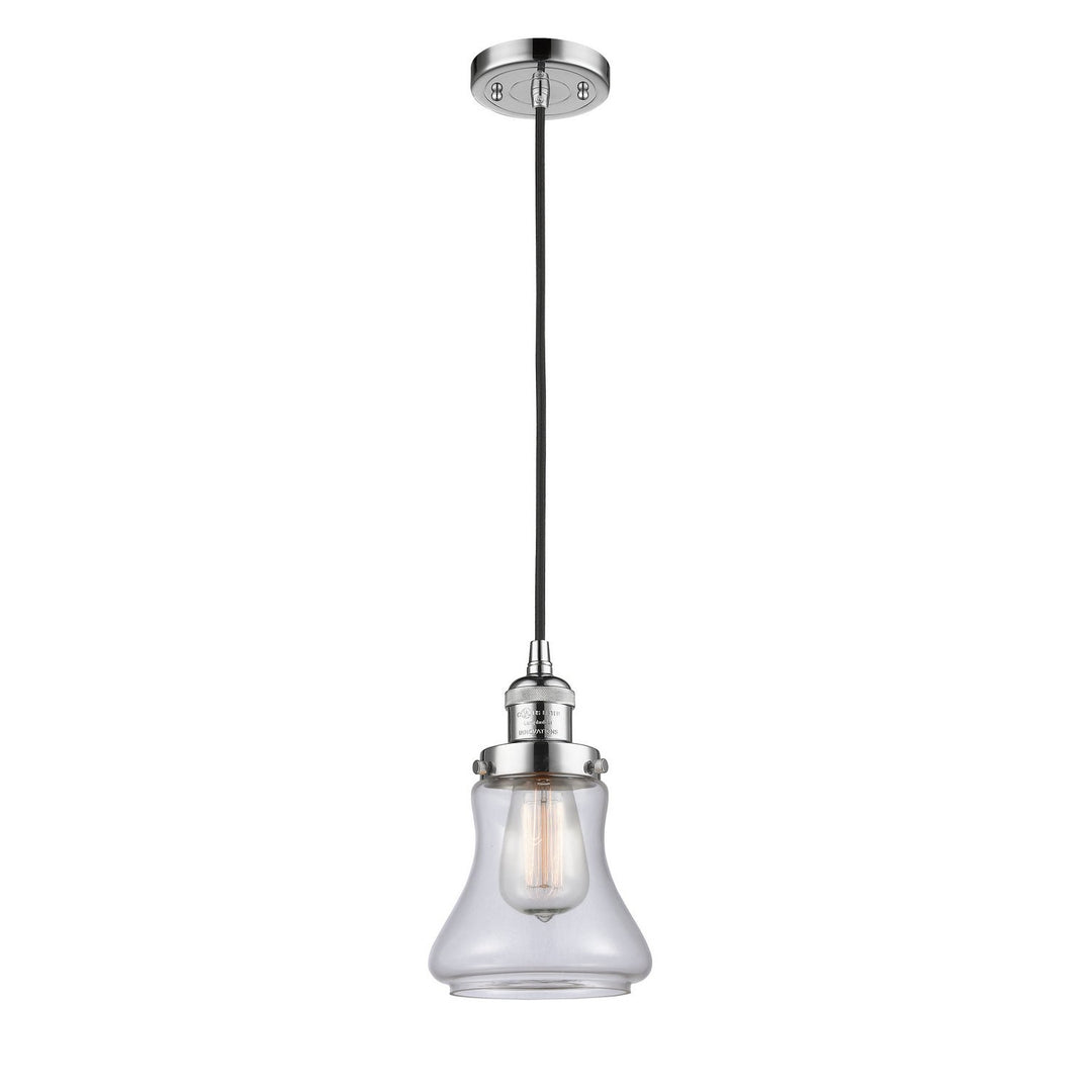 Innovations Franklin Restoration 201C-PC-G192 Pendant Light - Polished Chrome