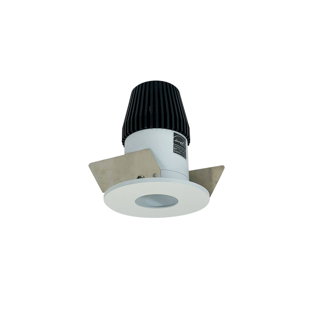 Nora Lighting NIOB-1RPH27XMPW   Recessed Light Matte Powder White Pinhole / Matte Powder White