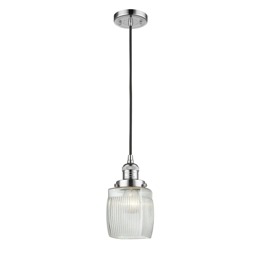 Innovations Franklin Restoration 201C-PC-G302 Pendant Light - Polished Chrome