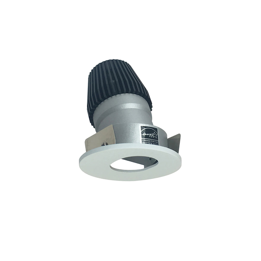 Nora Lighting NIOB-1RSL50XHZMPW   Recessed Light Haze Slot Aperture / Matte Powder White