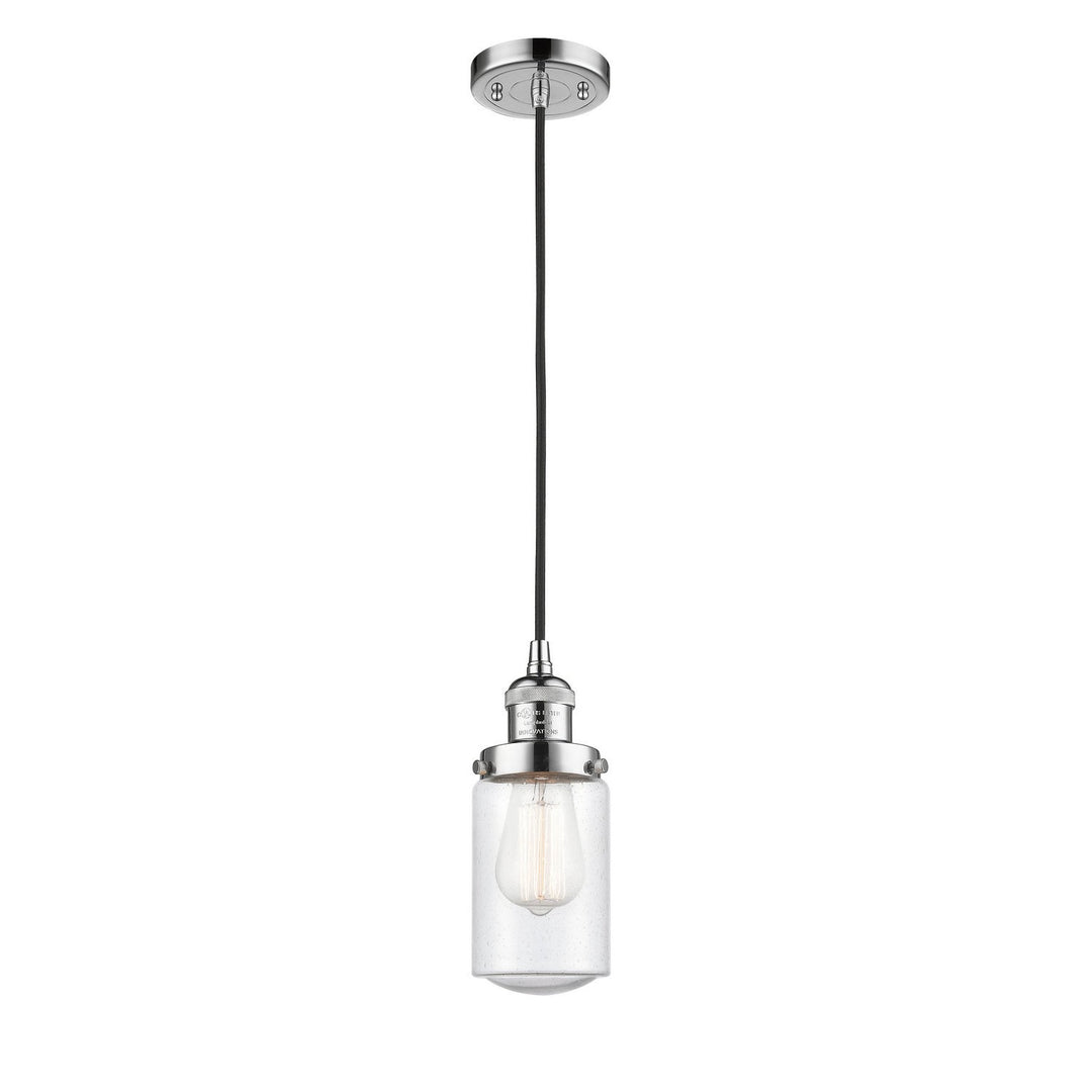 Innovations Franklin Restoration 201C-PC-G314 Pendant Light - Polished Chrome