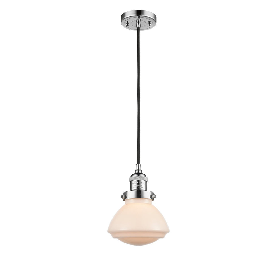 Innovations Franklin Restoration 201C-PC-G321 Pendant Light - Polished Chrome