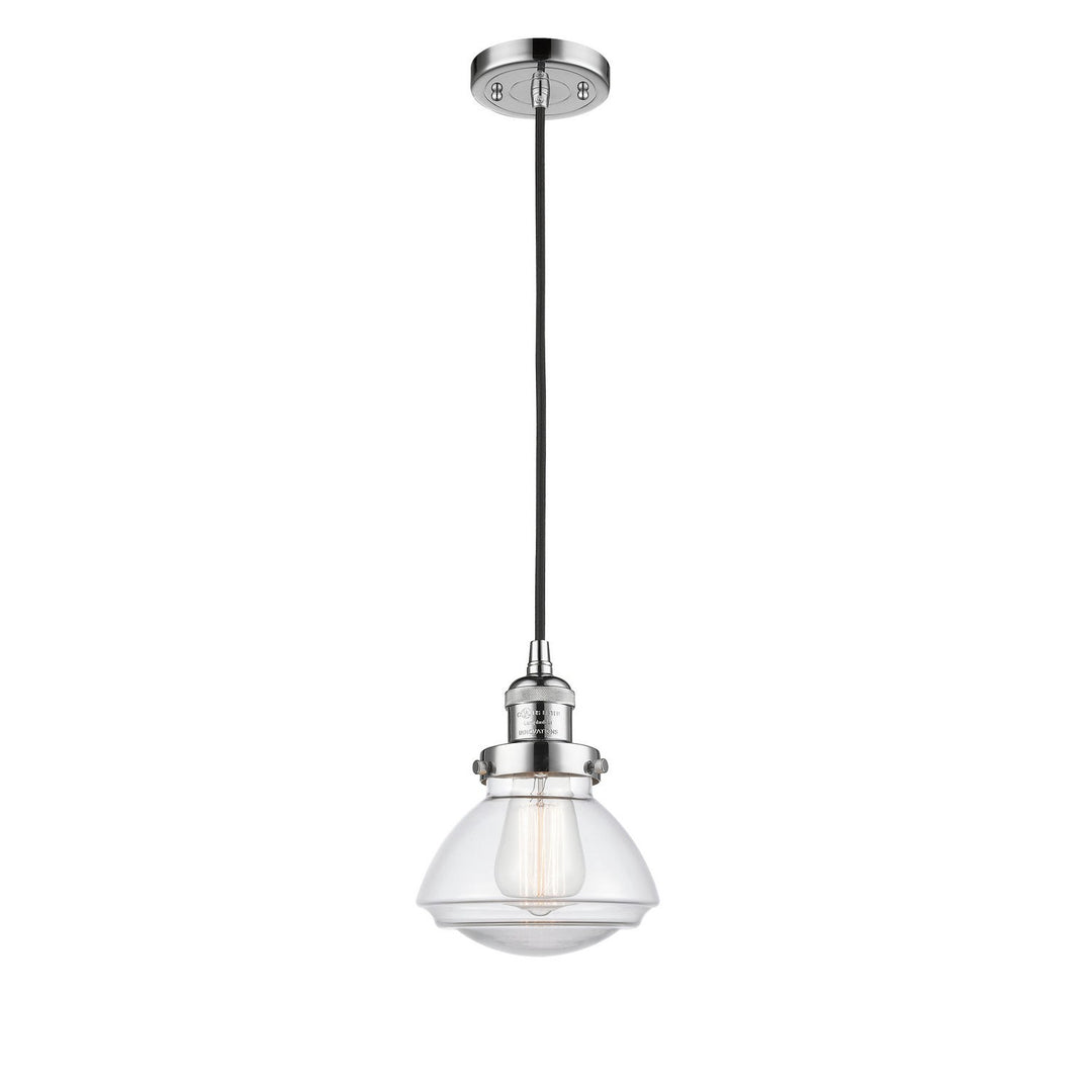 Innovations Franklin Restoration 201C-PC-G322 Pendant Light - Polished Chrome