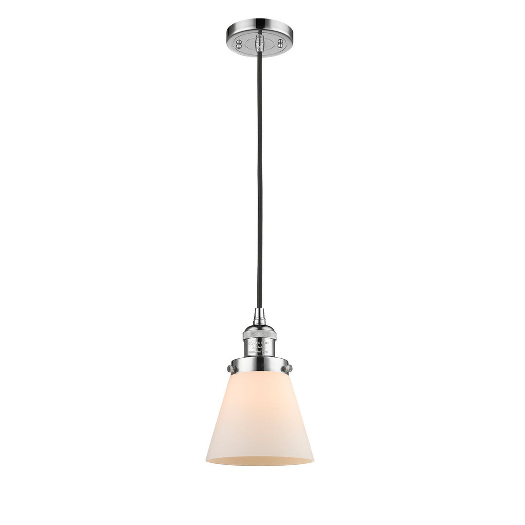 Innovations Franklin Restoration 201C-PC-G61 Pendant Light - Polished Chrome