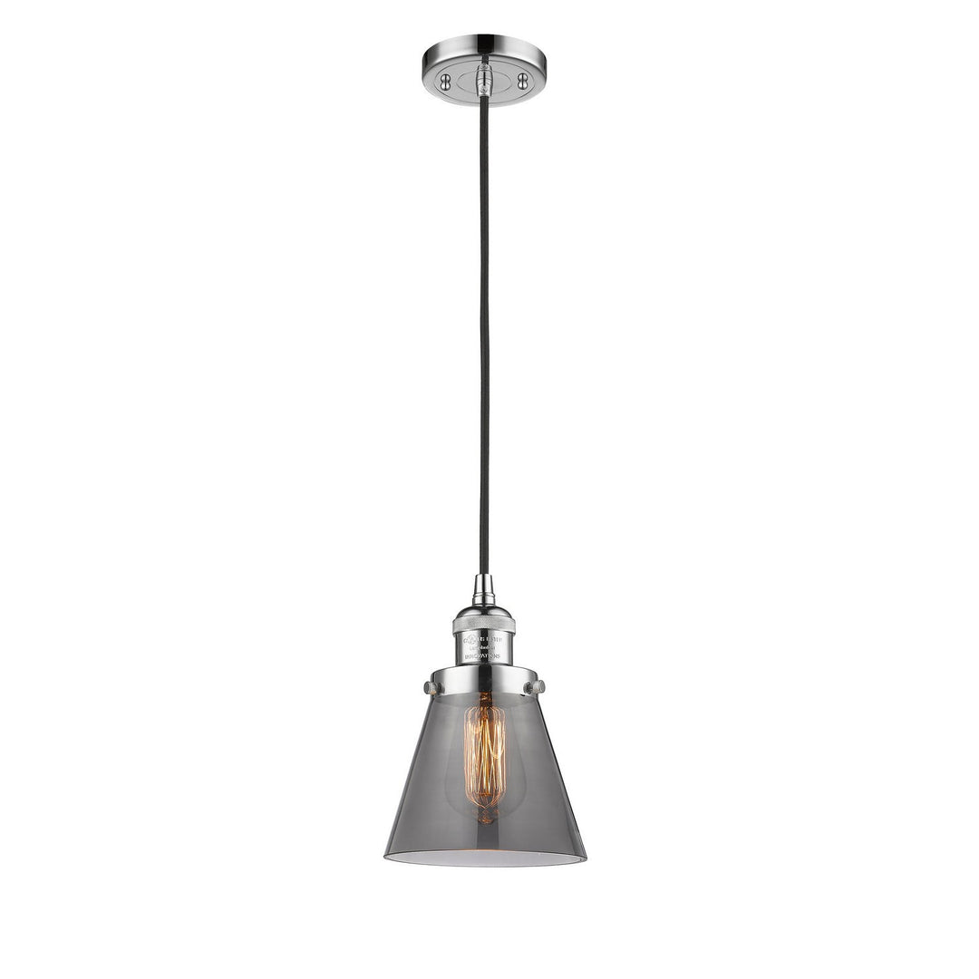Innovations Franklin Restoration 201C-PC-G63 Pendant Light - Polished Chrome