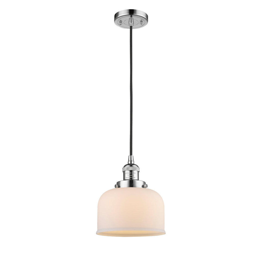 Innovations Franklin Restoration 201C-PC-G71 Pendant Light - Polished Chrome