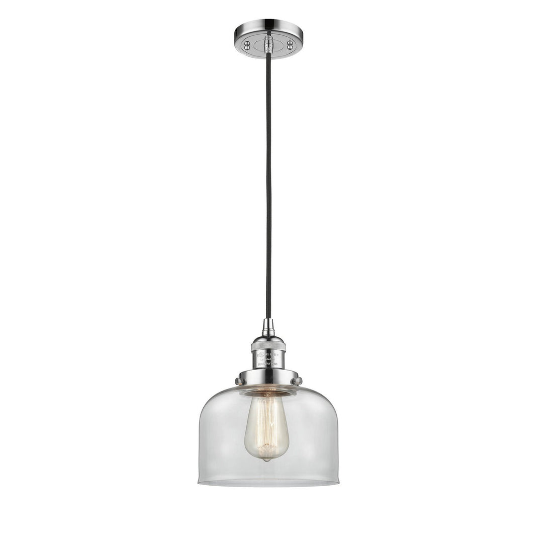 Innovations Franklin Restoration 201C-PC-G72 Pendant Light - Polished Chrome