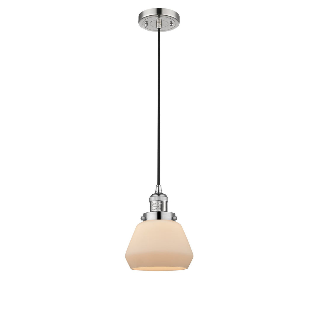Innovations Franklin Restoration 201C-PN-G171-LED Pendant Light - Polished Nickel