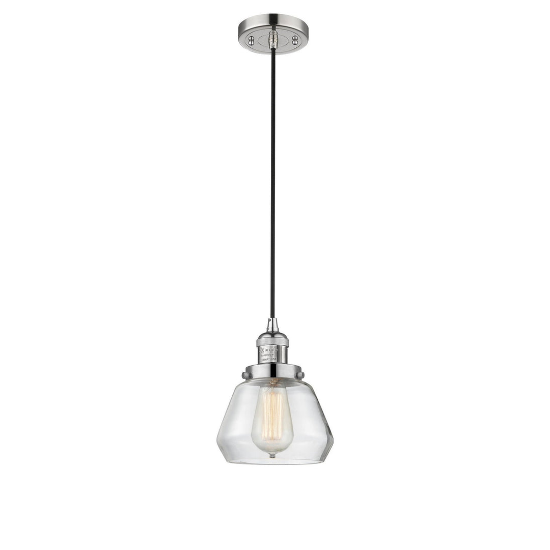 Innovations Franklin Restoration 201C-PN-G172-LED Pendant Light - Polished Nickel
