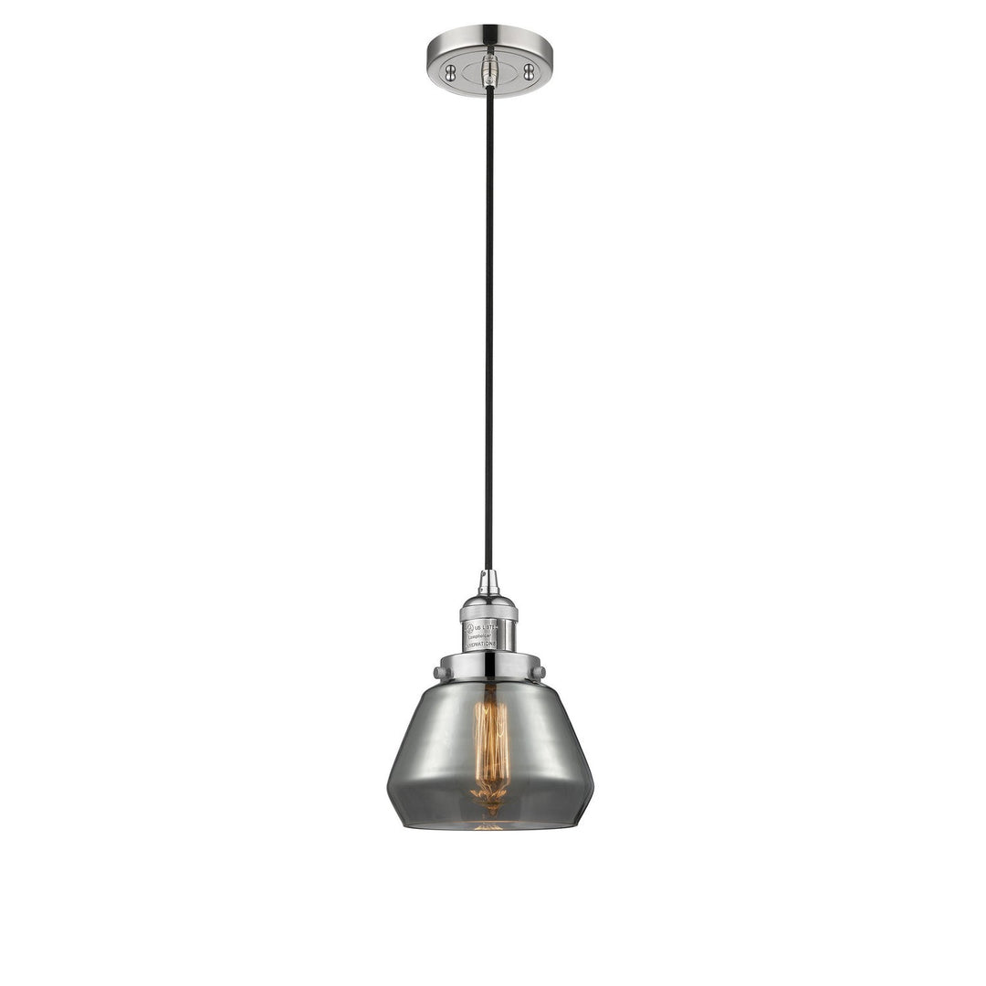 Innovations Franklin Restoration 201C-PN-G173-LED Pendant Light - Polished Nickel