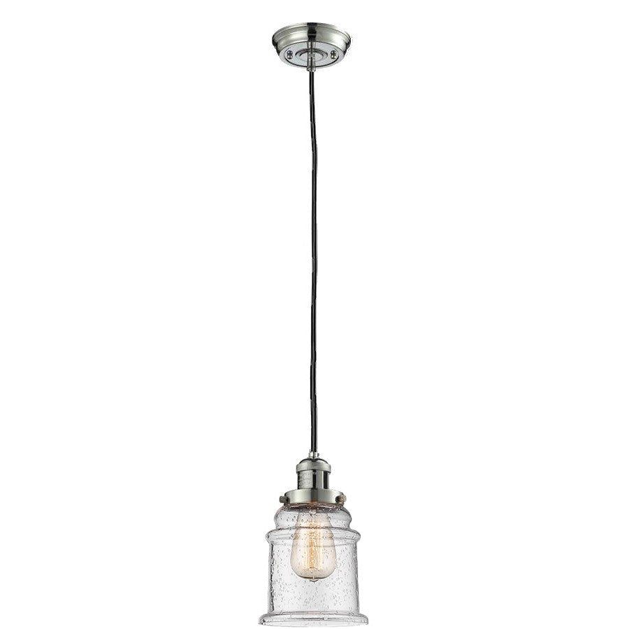 Innovations Franklin Restoration 201C-PN-G184-LED Pendant Light - Polished Nickel