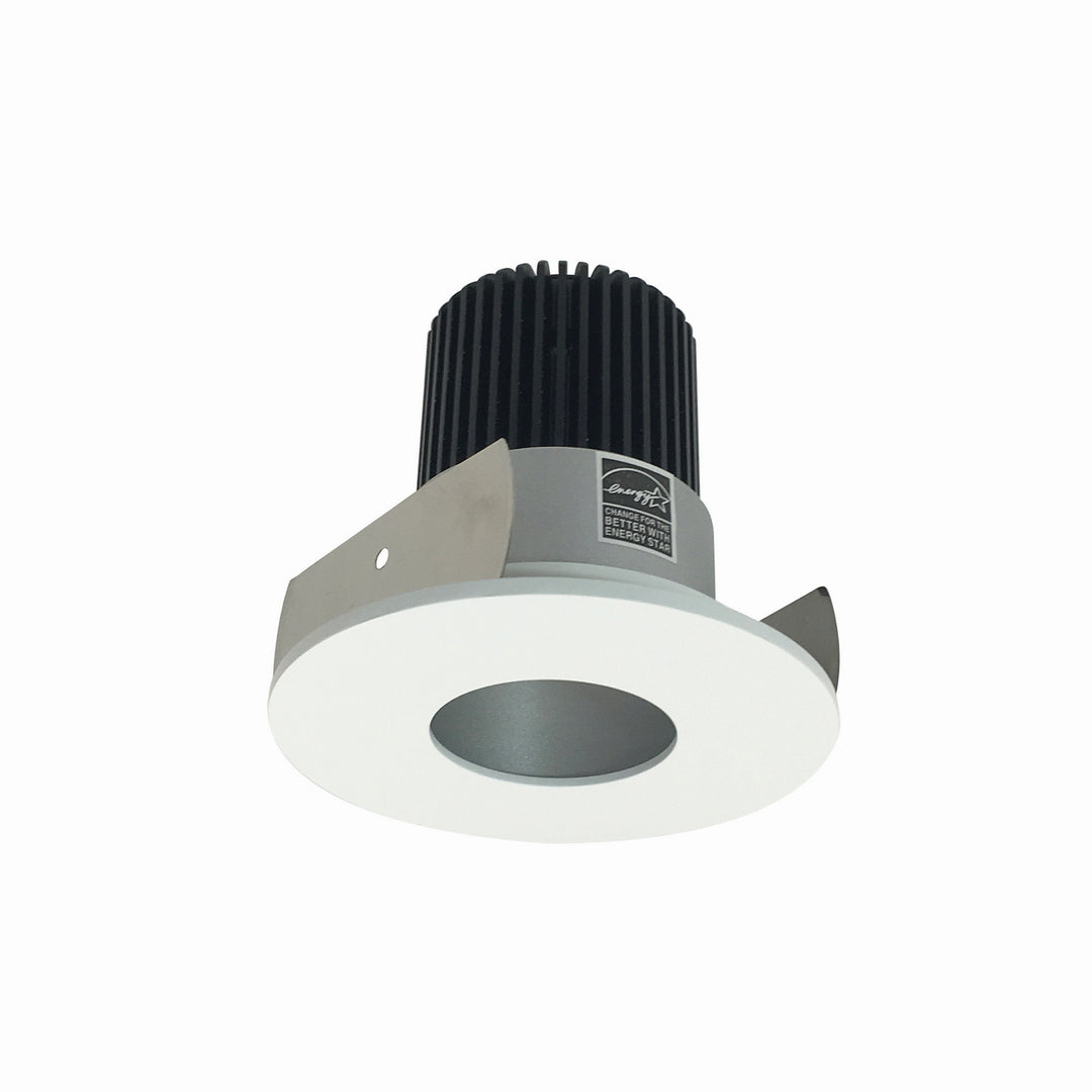 Nora Lighting NIOB-2RPH27XHZMPW/10   Recessed Light Haze Pinhole / Matte Powder White