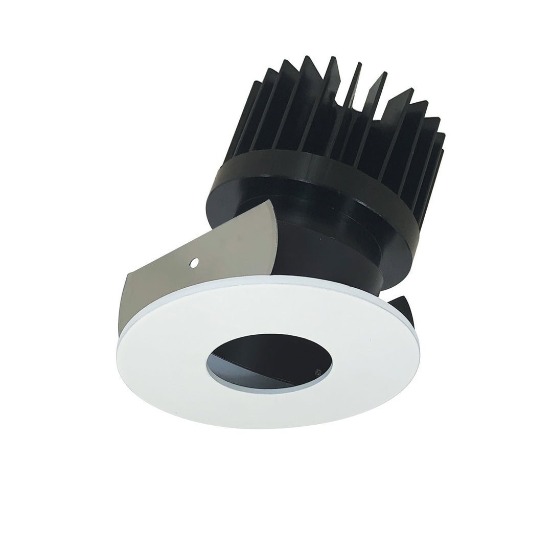 Nora Lighting NIOB-2RPHA27XBMPW/HL   Recessed Light Black Pinhole / Matte Powder White