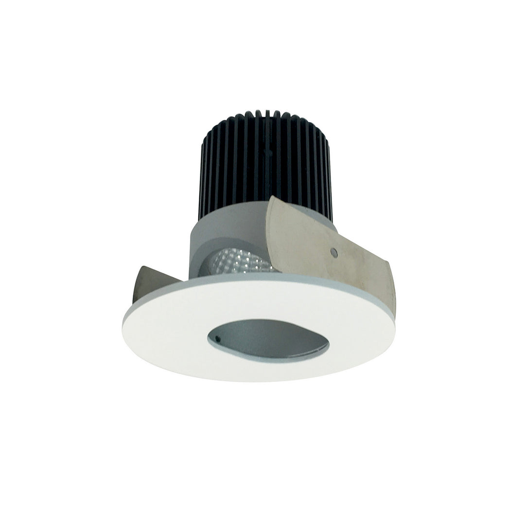 Nora Lighting NIOB-2RSL50XHZMPW/10   Recessed Light Haze Slot Aperture / Matte Powder White