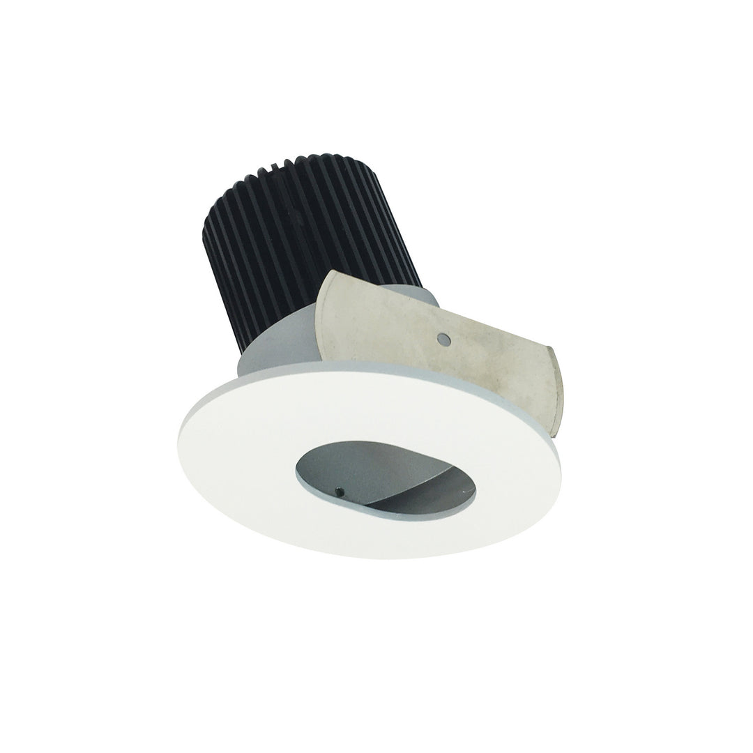 Nora Lighting NIOB-2RSLCDXMPW   Recessed Light Matte Powder White Slot Aperture / Matte Powder White