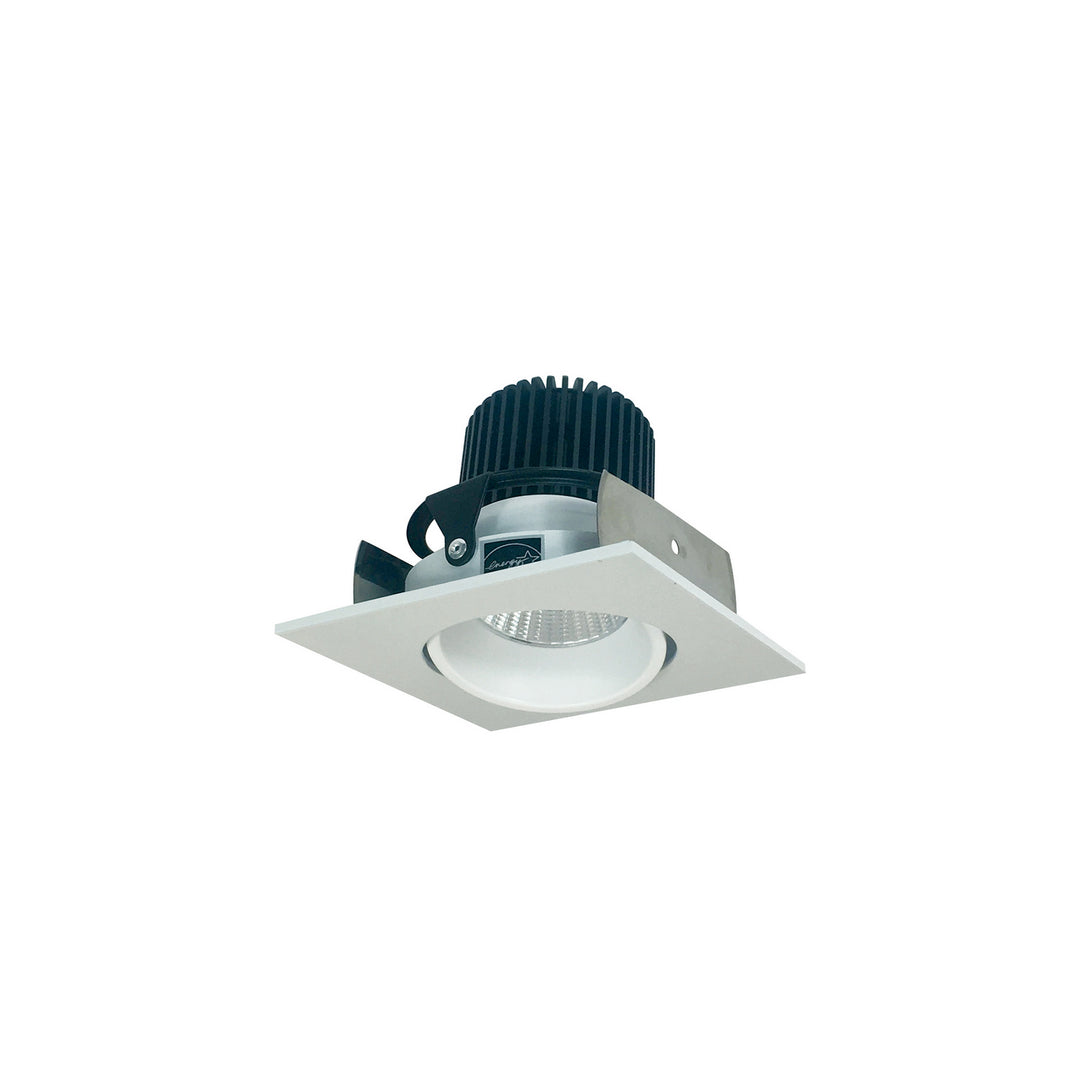 Nora Lighting NIOB-2SC27XMPW/10   Recessed Light Matte Powder White / Matte Powder White
