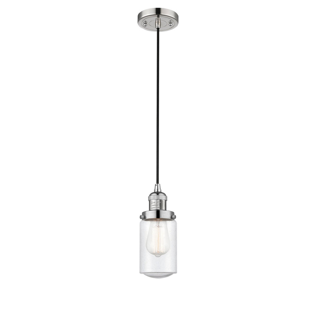 Innovations Franklin Restoration 201C-PN-G314-LED Pendant Light - Polished Nickel