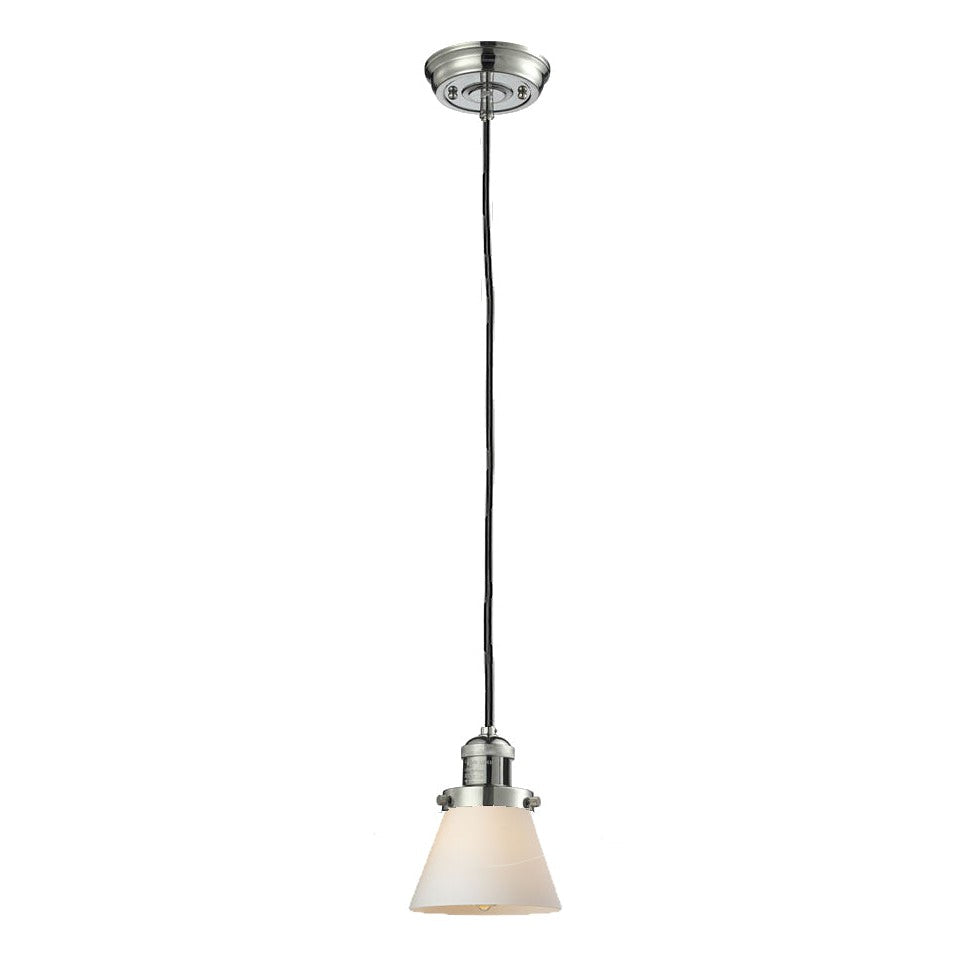 Innovations Franklin Restoration 201C-PN-G61-LED Pendant Light - Polished Nickel