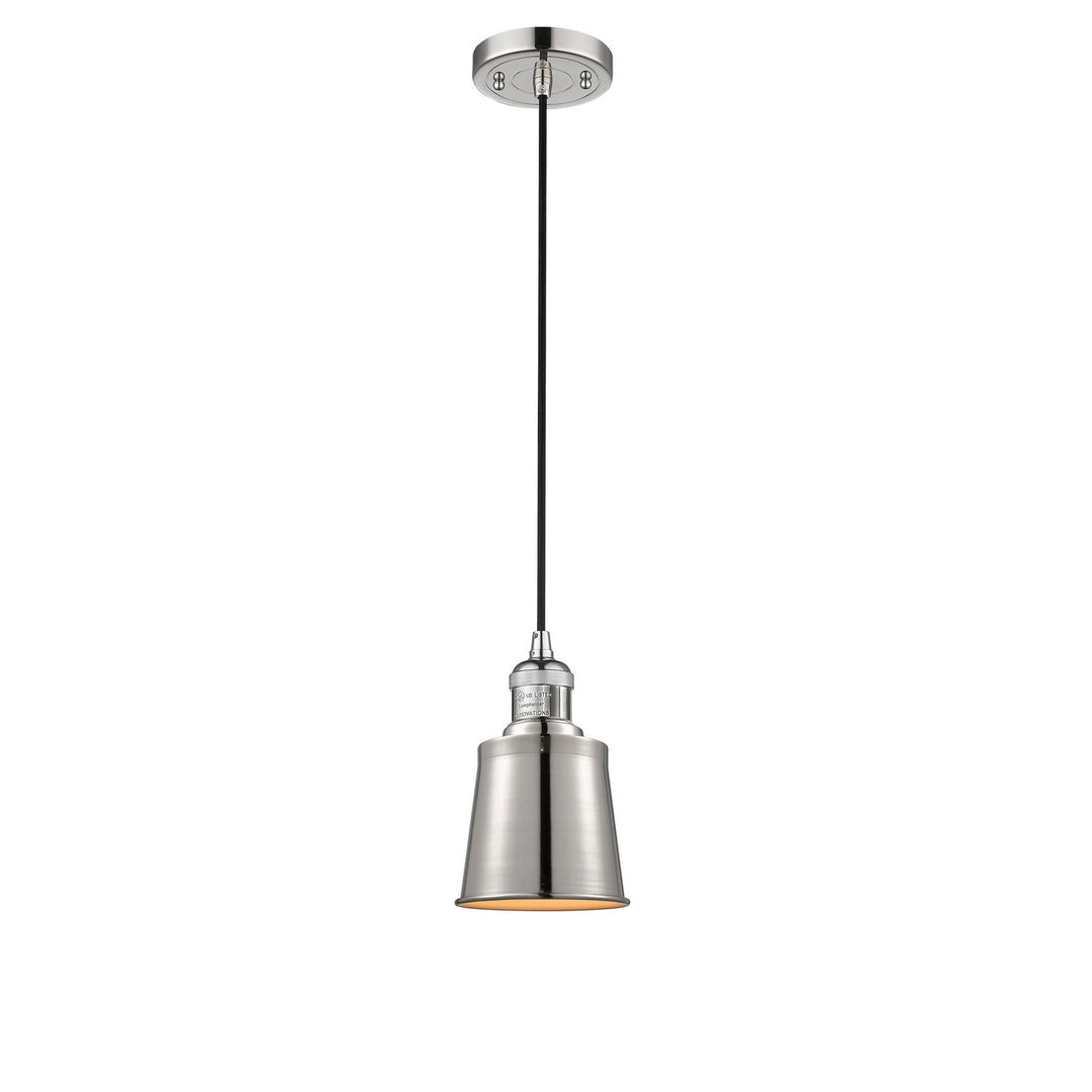Innovations Franklin Restoration 201C-PN-M9-LED Pendant Light - Polished Nickel