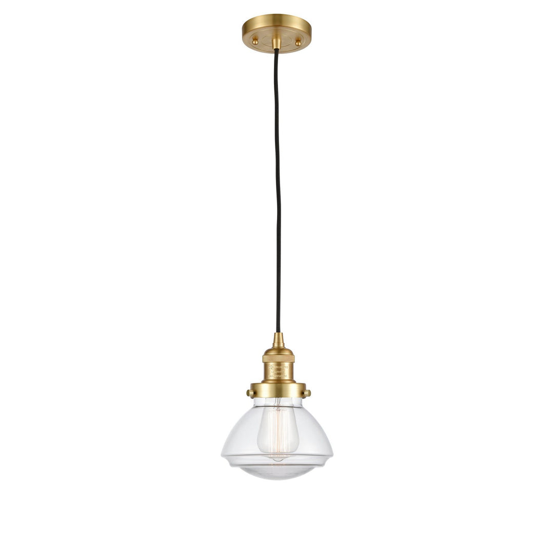 Innovations Franklin Restoration 201C-SG-G322 Pendant Light - Satin Gold
