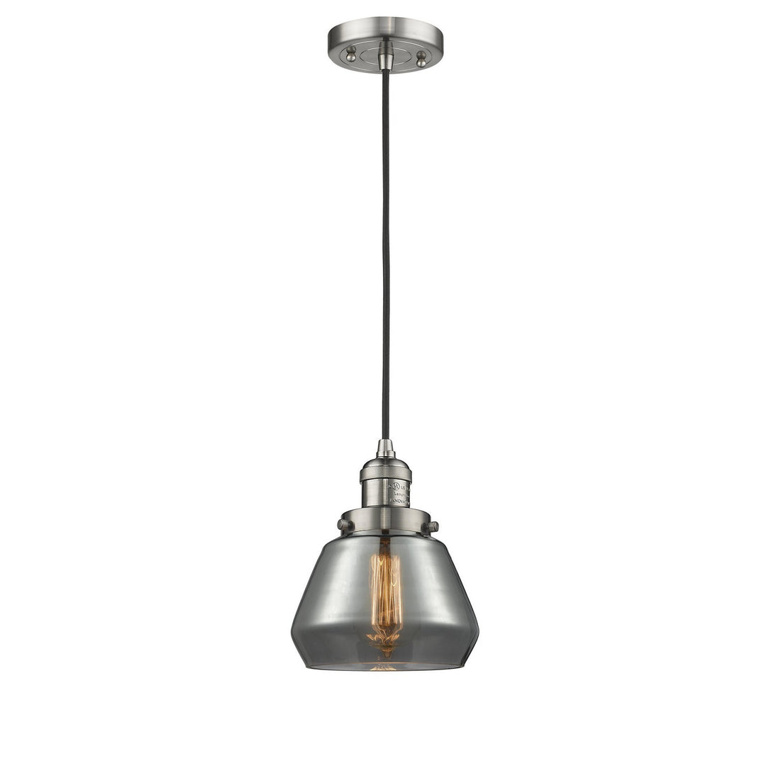 Innovations Franklin Restoration 201C-SN-G173-LED Pendant Light - Brushed Satin Nickel