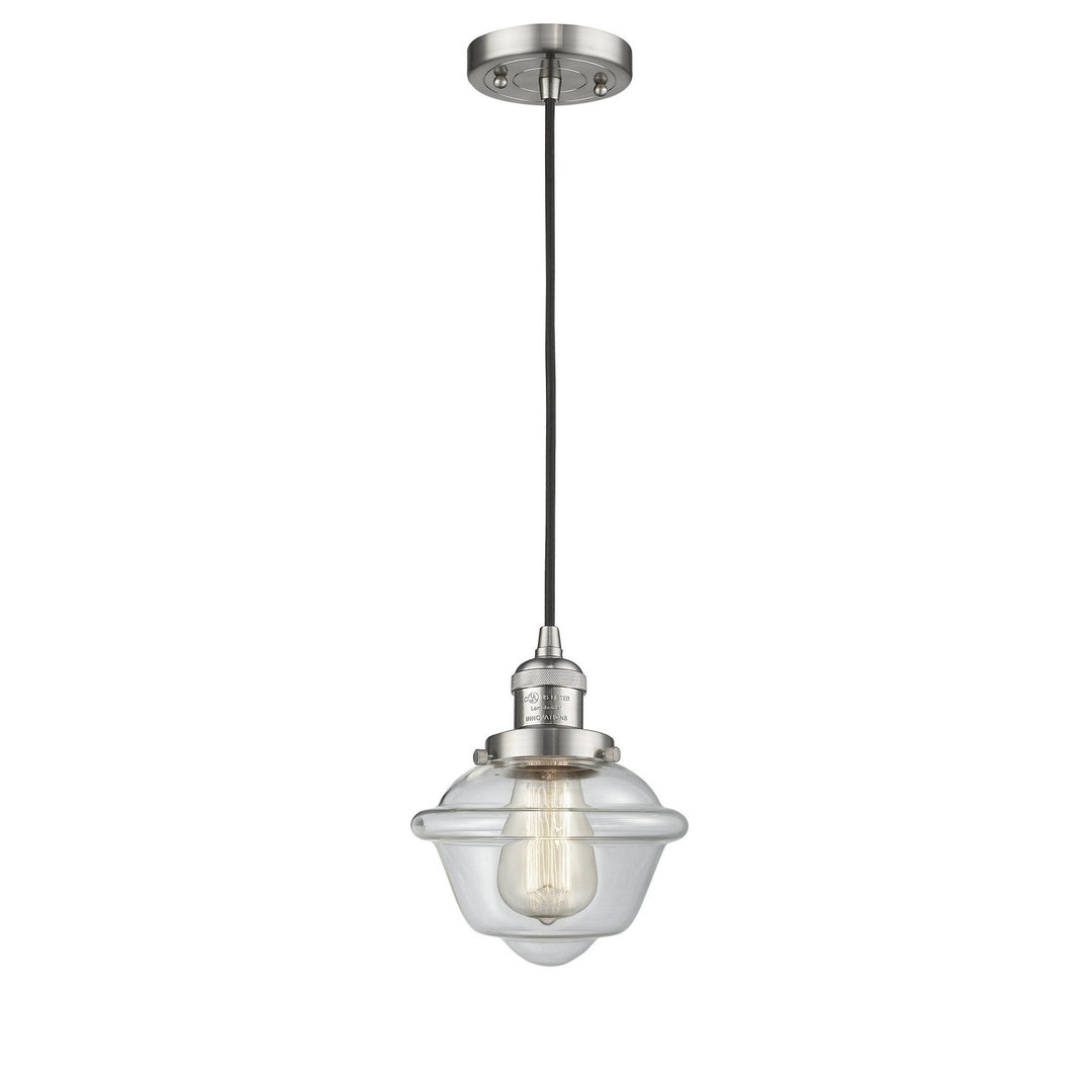 Innovations Franklin Restoration 201C-SN-G532-LED Pendant Light - Brushed Satin Nickel