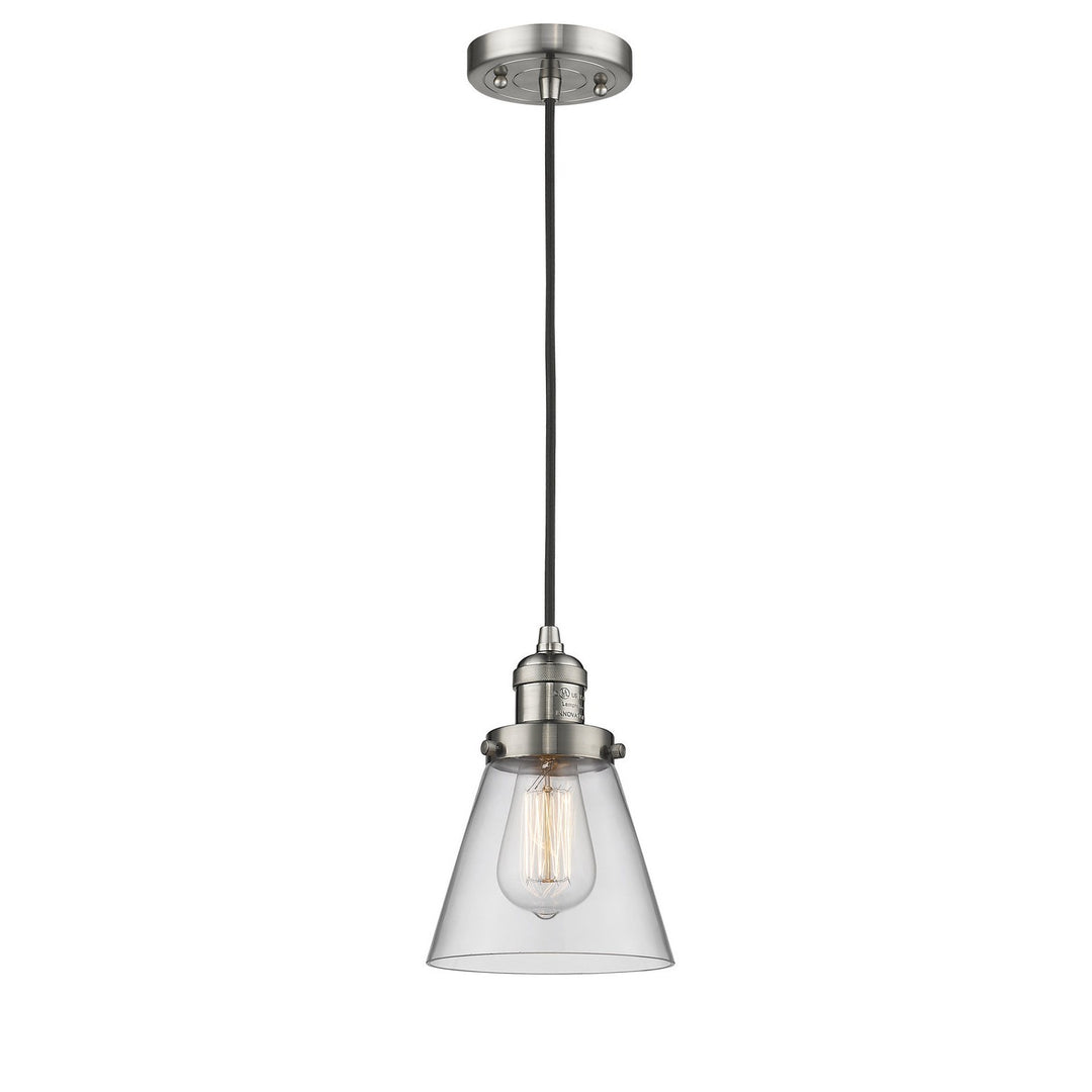Innovations Franklin Restoration 201C-SN-G62-LED Pendant Light - Brushed Satin Nickel