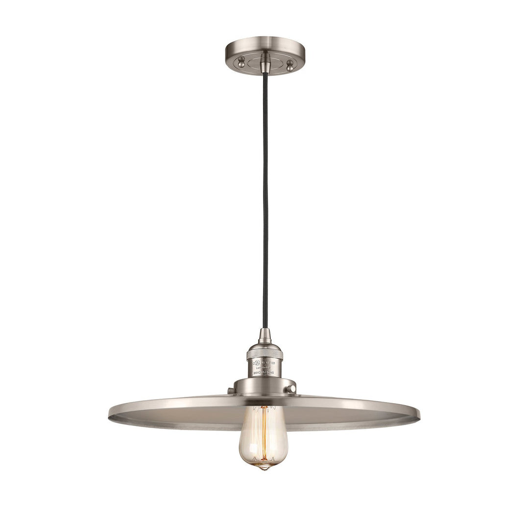 Innovations Franklin Restoration 201C-SN-MFR-SN-16 Pendant Light - Brushed Satin Nickel