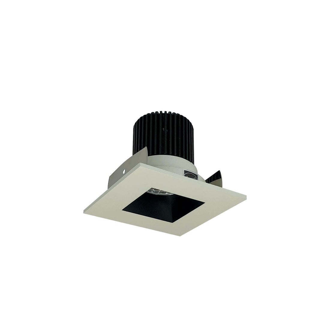 Nora Lighting NIOB-2SNDSQ27XBW/10   Recessed Light Black / White