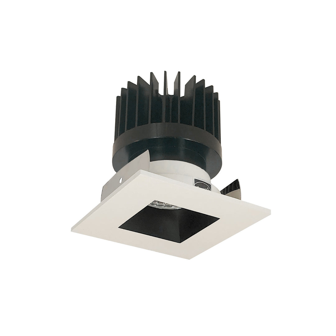 Nora Lighting NIOB-2SNDSQ50XBW/HL   Recessed Light Black / White