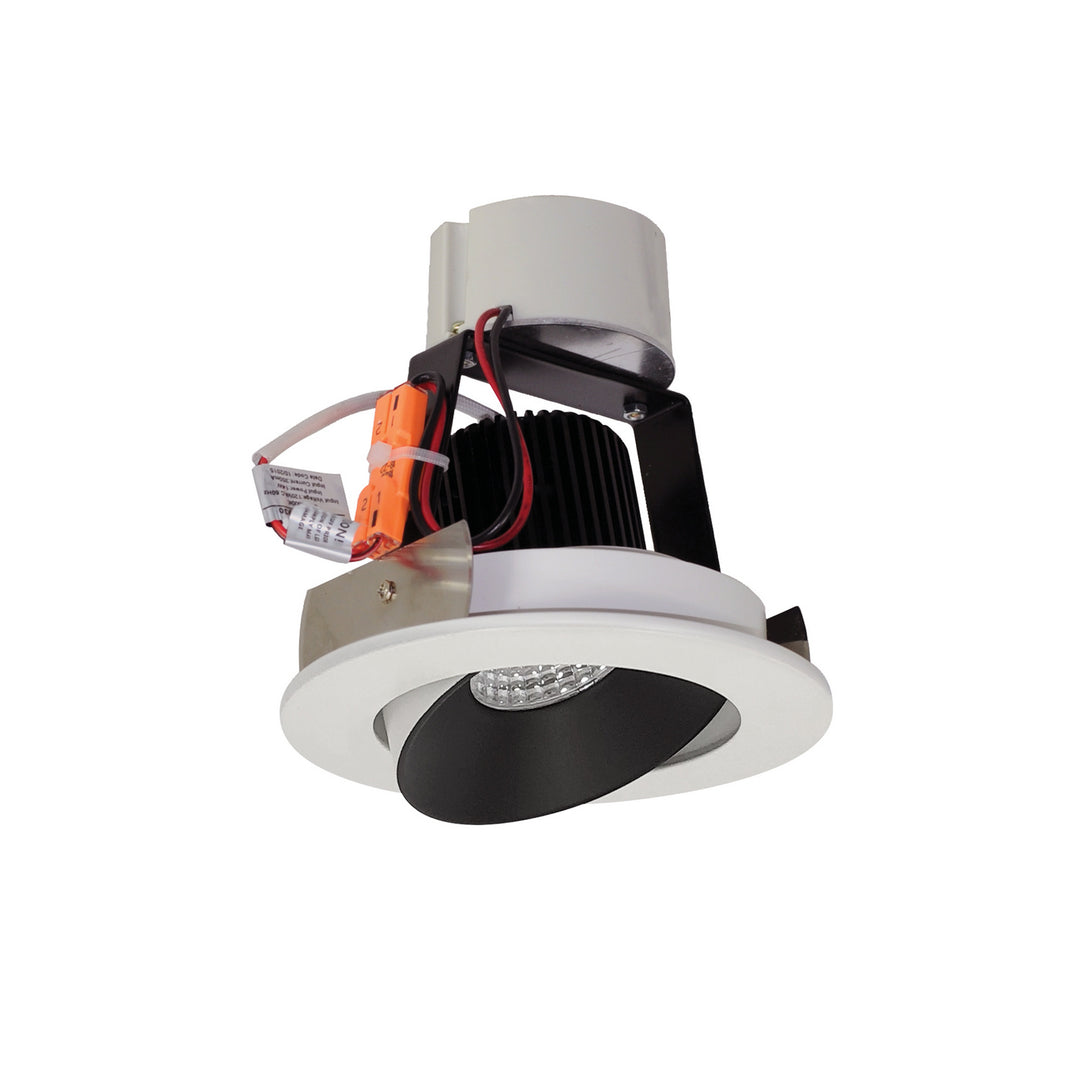 Nora Lighting NIR-4RCCDXBW  Iolite Recessed Light Black / White
