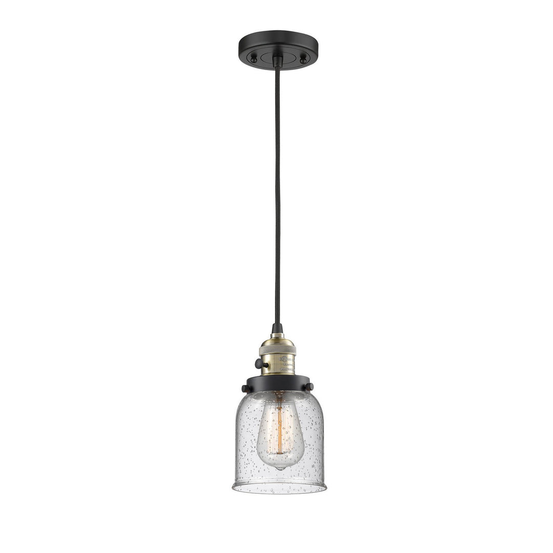 Innovations Franklin Restoration 201CSW-BAB-G54 Pendant Light - Black Antique Brass