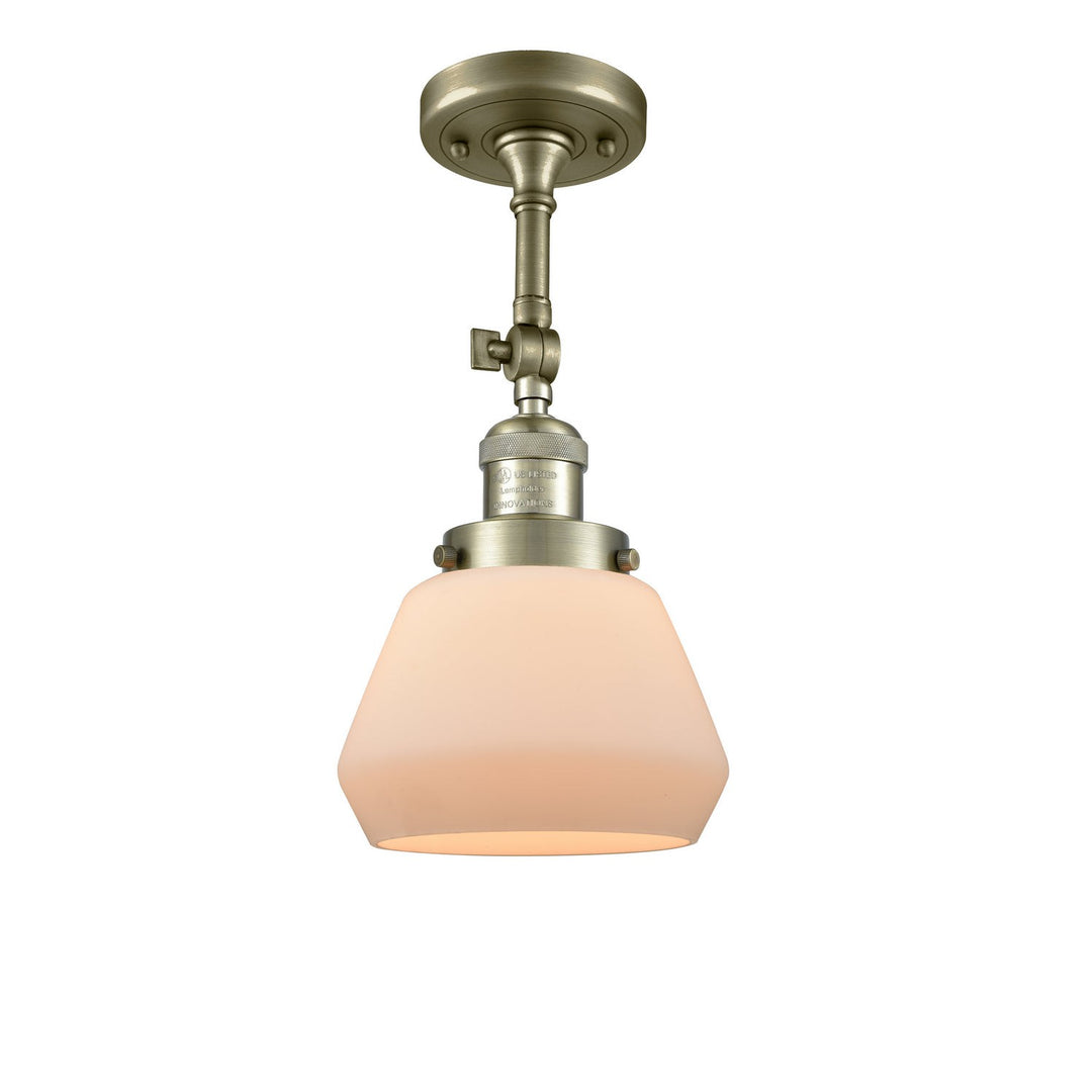 Innovations Franklin Restoration 201F-AB-G171-LED Ceiling Light - Antique Brass