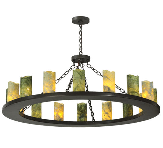Meyda Tiffany Loxley 121882 Chandelier Light - Timeless Bronze