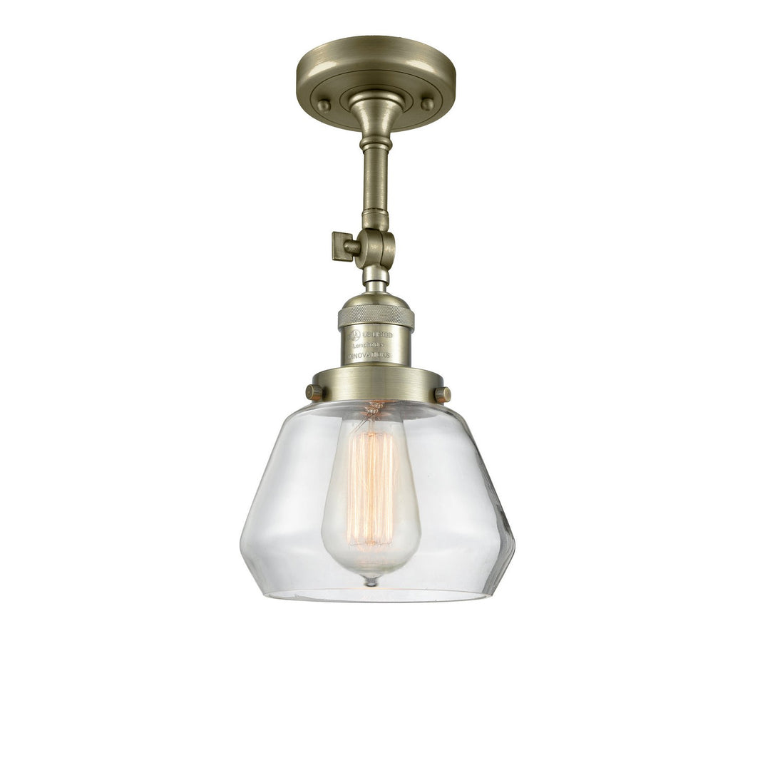 Innovations Franklin Restoration 201F-AB-G172-LED Ceiling Light - Antique Brass