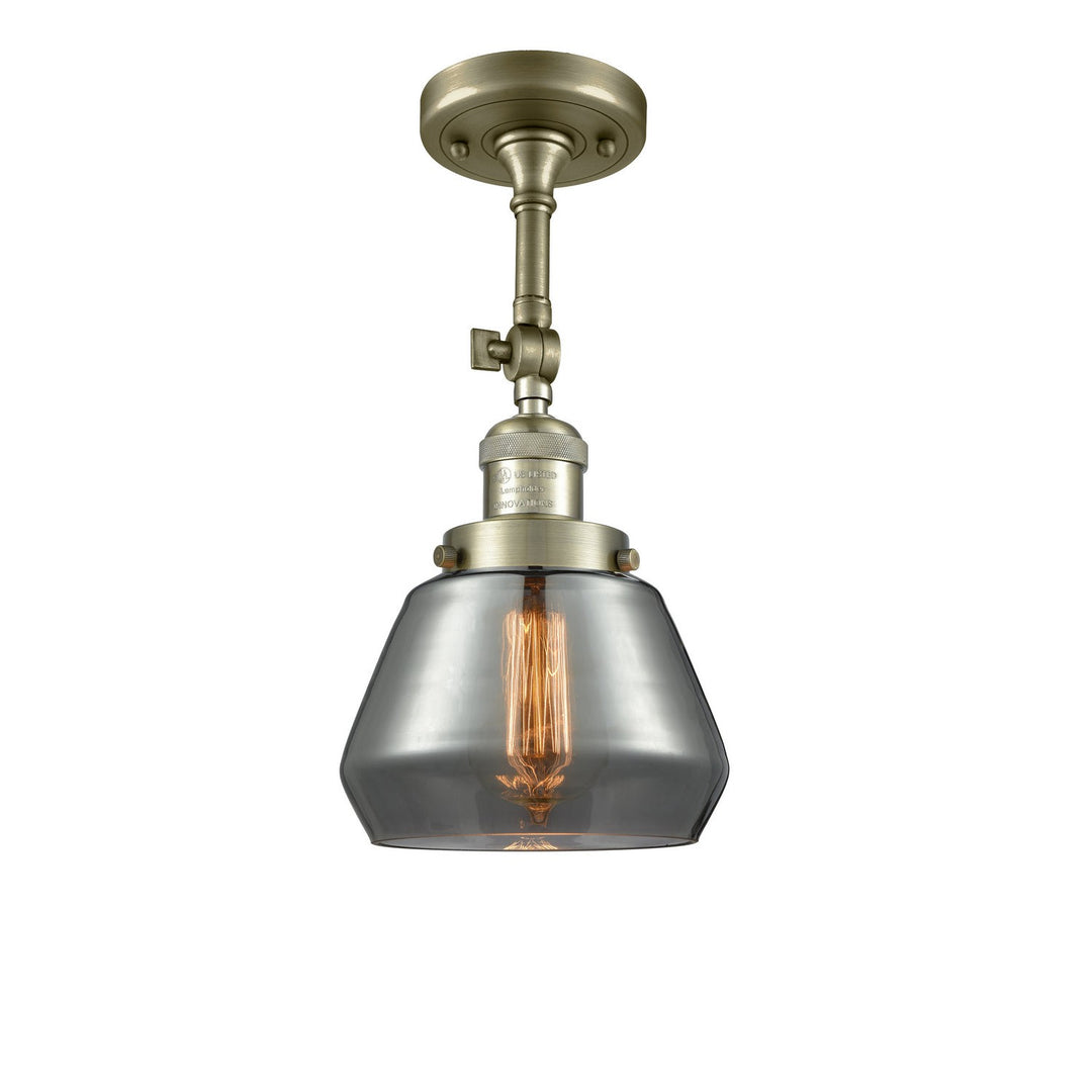 Innovations Franklin Restoration 201F-AB-G173-LED Ceiling Light - Antique Brass