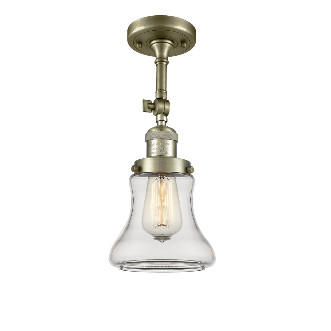 Innovations Franklin Restoration 201F-AB-G192-LED Ceiling Light - Antique Brass
