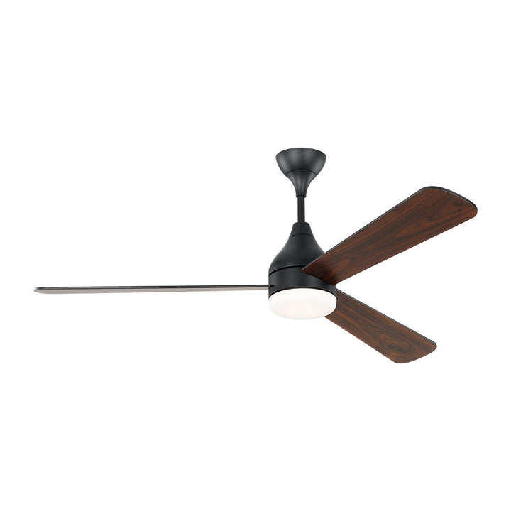 Visual Comfort Fan Streaming 60 Smart LED 3STMSM60MBKD Ceiling Fan - Midnight Black, Midnight Black/Midnight Black/