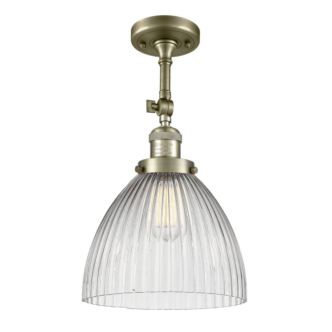 Innovations Franklin Restoration 201F-AB-G222 Ceiling Light - Antique Brass
