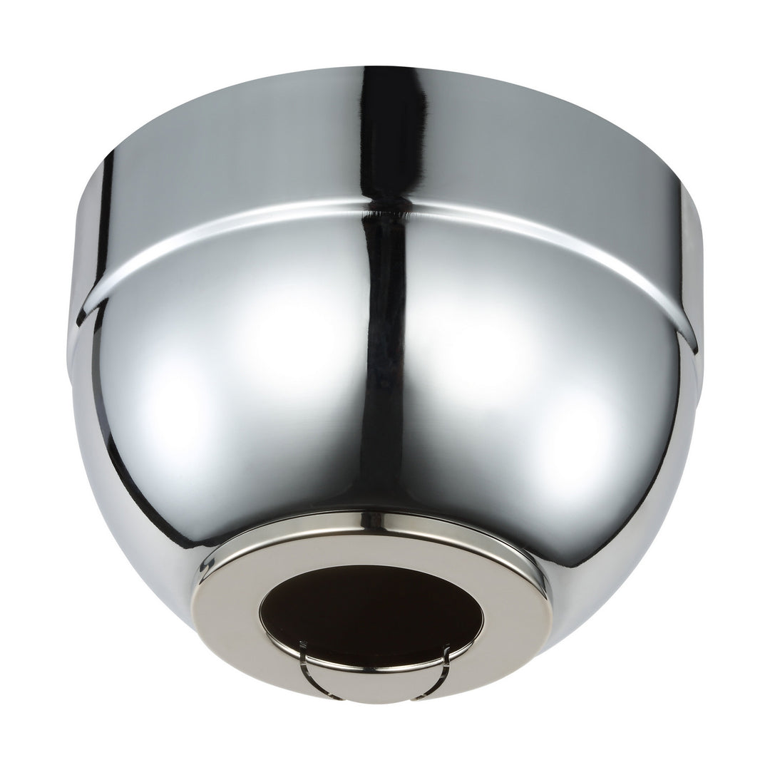 Visual Comfort Fan MC93CH Universal Canopy Kit Slope Ceiling Canopy Kit Ceiling Fan Chrome