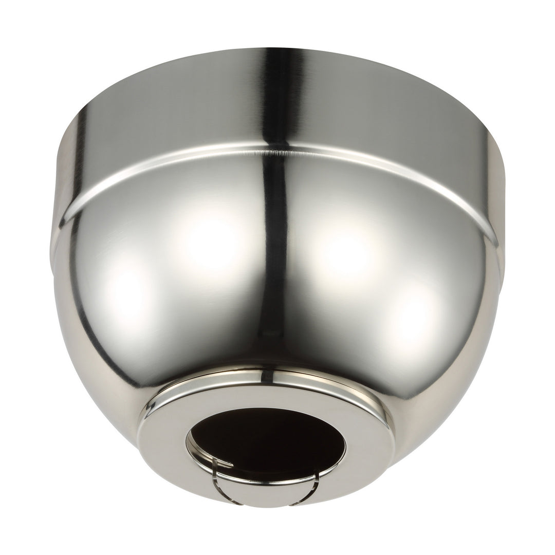 Visual Comfort Fan MC93PN Universal Canopy Kit Slope Ceiling Canopy Kit Ceiling Fan Polished Nickel