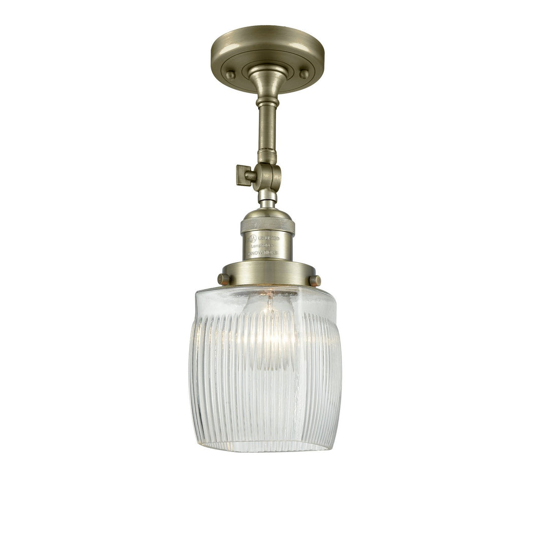 Innovations Franklin Restoration 201F-AB-G302-LED Ceiling Light - Antique Brass