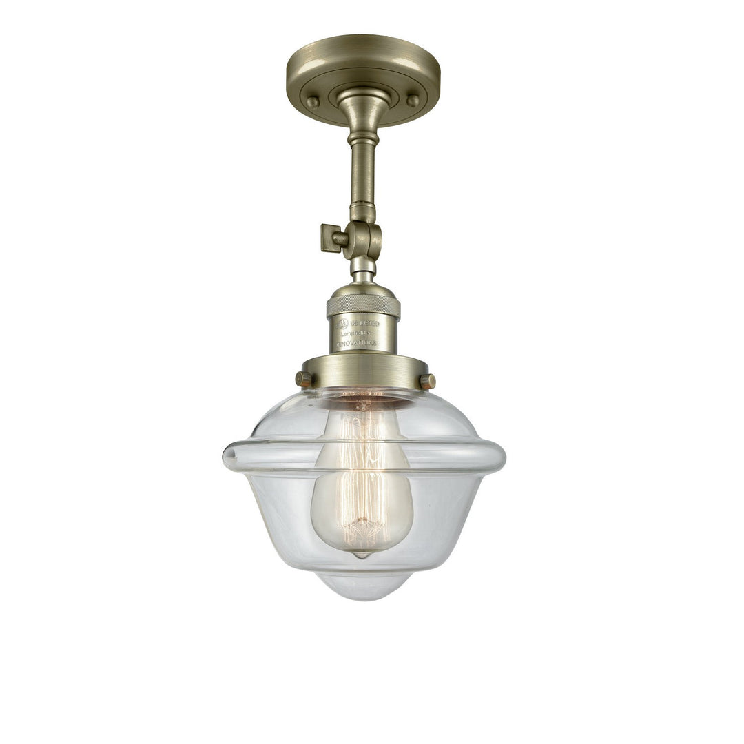 Innovations Franklin Restoration 201F-AB-G532-LED Ceiling Light - Antique Brass