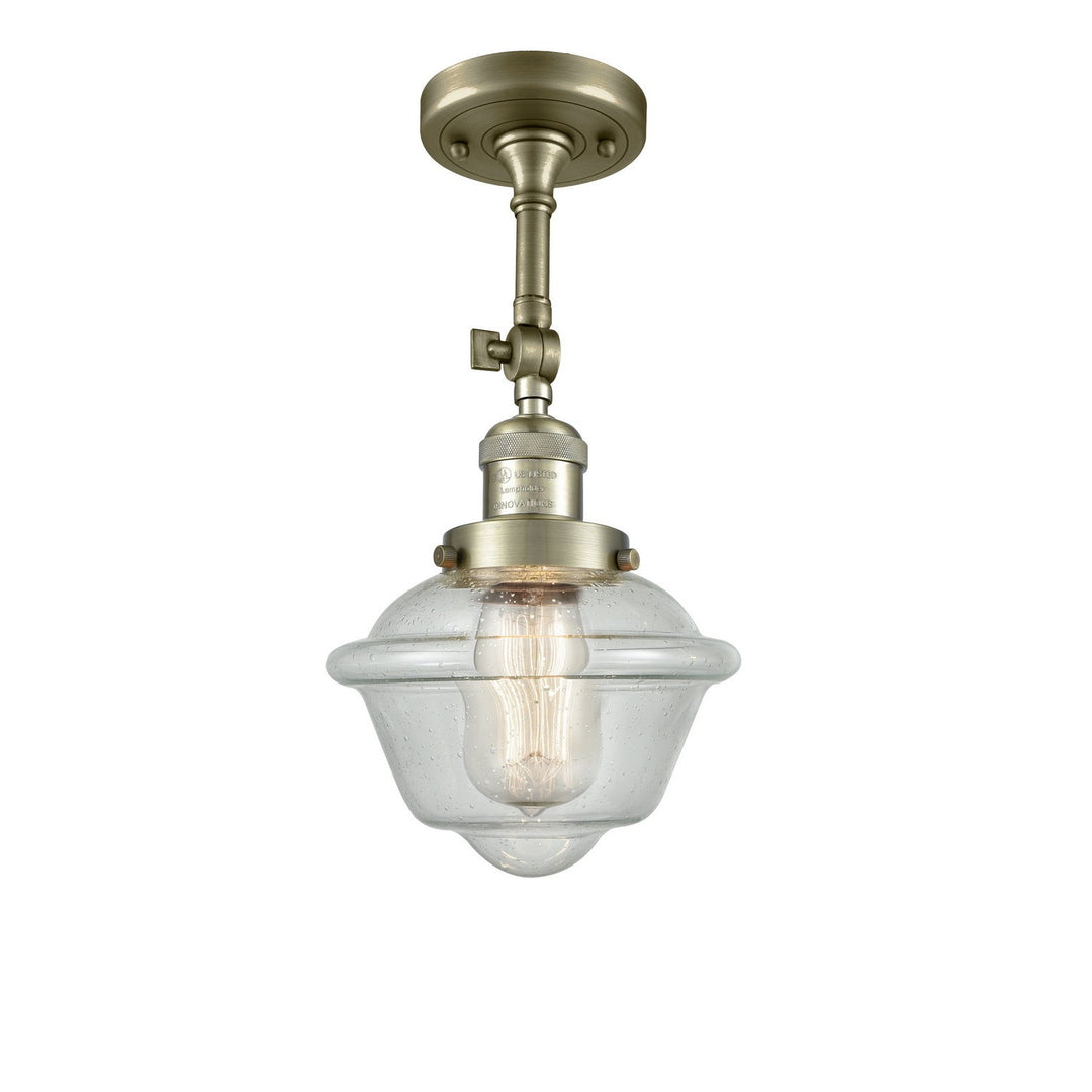 Innovations Franklin Restoration 201F-AB-G534-LED Ceiling Light - Antique Brass