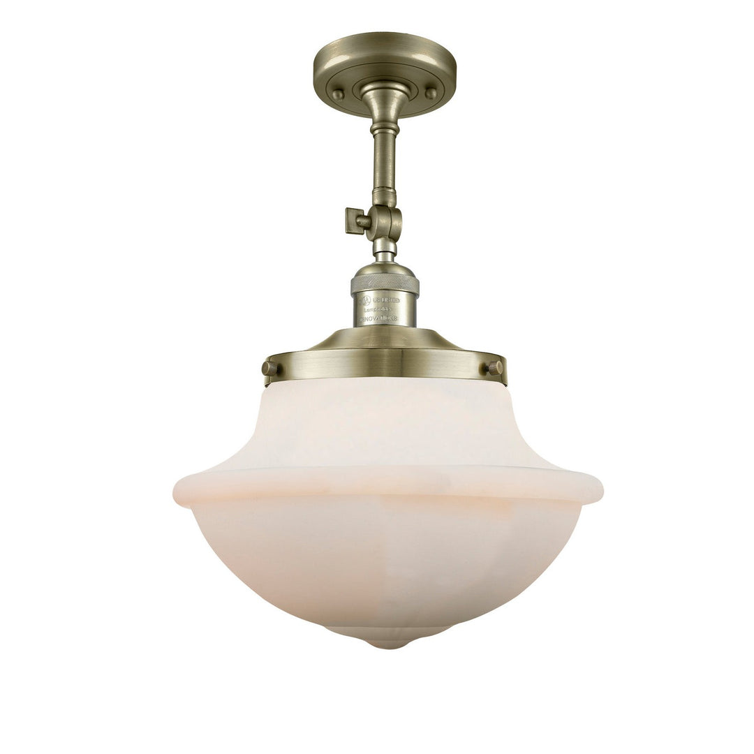 Innovations Franklin Restoration 201F-AB-G541-LED Ceiling Light - Antique Brass
