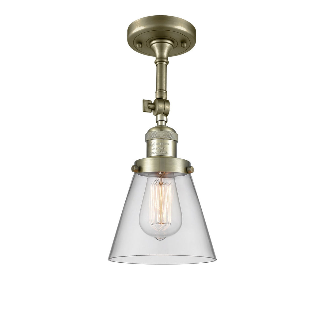 Innovations Franklin Restoration 201F-AB-G62-LED Ceiling Light - Antique Brass