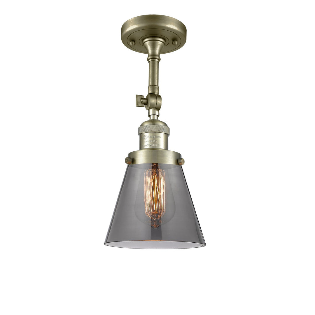Innovations Franklin Restoration 201F-AB-G63-LED Ceiling Light - Antique Brass