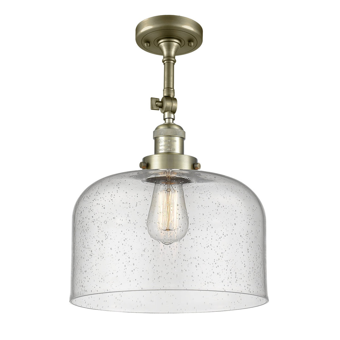 Innovations Franklin Restoration 201F-AB-G74-L-LED Ceiling Light - Antique Brass