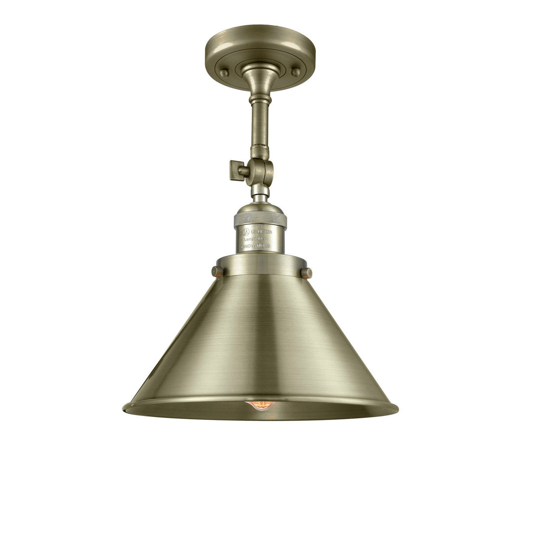 Innovations Franklin Restoration 201F-AB-M10-AB Ceiling Light - Antique Brass