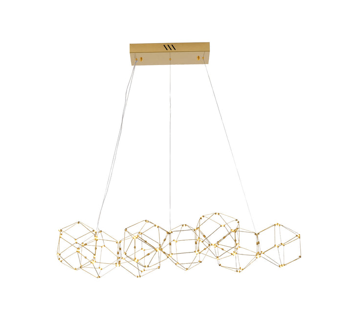 Bethel International BE34C45G Pendant Light - Gold